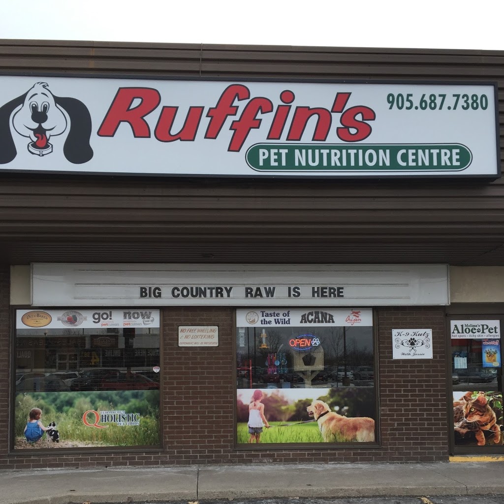 Ruffins Pet Nutrition Centre (St. Catharines) | 170 Hartzel Rd, St. Catharines, ON L2P 1P1, Canada | Phone: (905) 687-7380