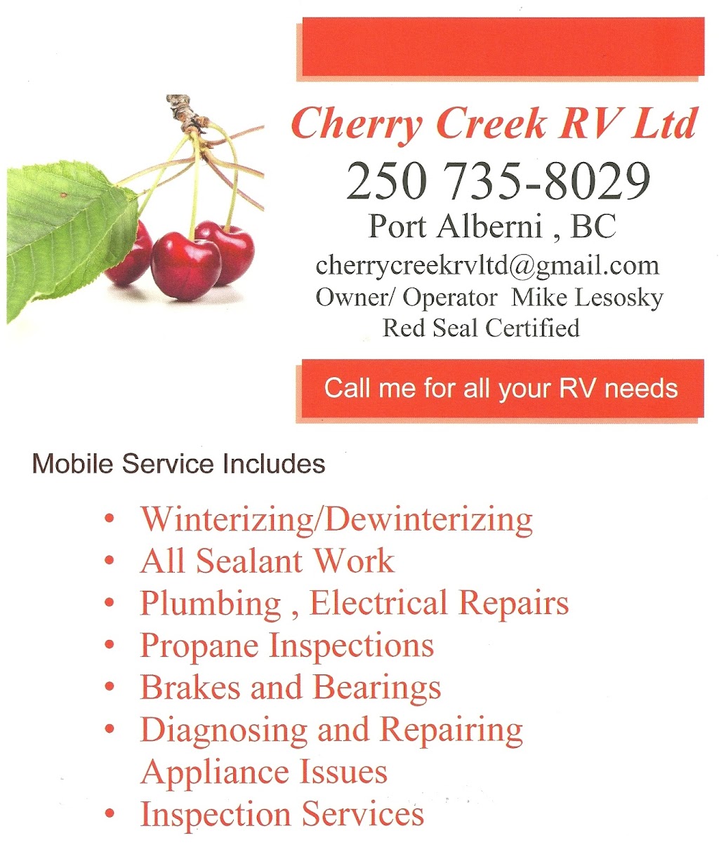 Cherry Creek RV Ltd | Port Alberni, BC V9Y 8R7, Canada | Phone: (250) 735-8029