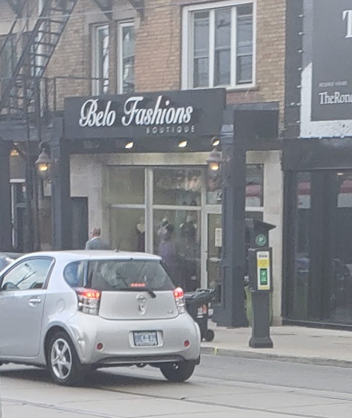 Belo Fashions | 420 Roncesvalles Ave, Toronto, ON M6R 2N2, Canada | Phone: (647) 349-8822