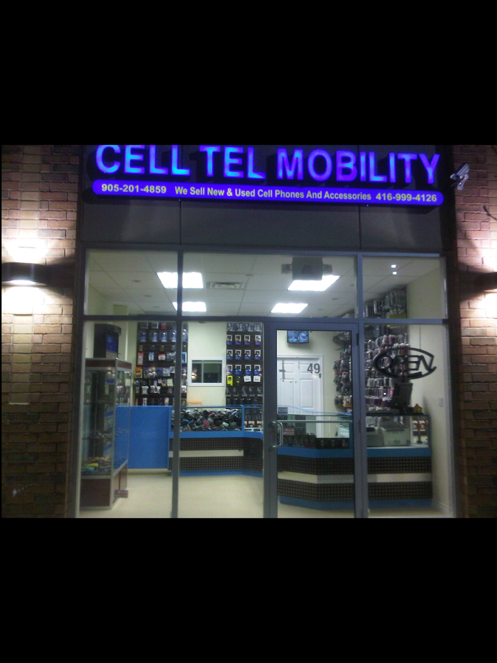 Cell Tel Mobility | 45 Karachi Dr Unit#49, Markham, ON L3S 0B5, Canada | Phone: (905) 201-4859