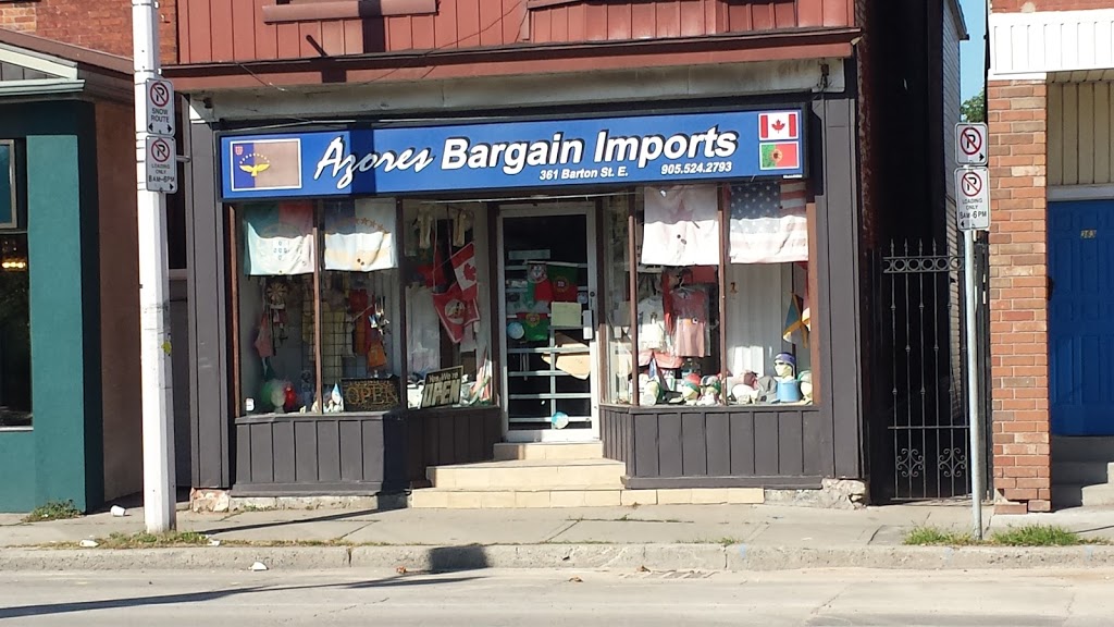 Azores Bargain Imports | 361 Barton St E, Hamilton, ON L8L 2X8, Canada | Phone: (905) 524-2793