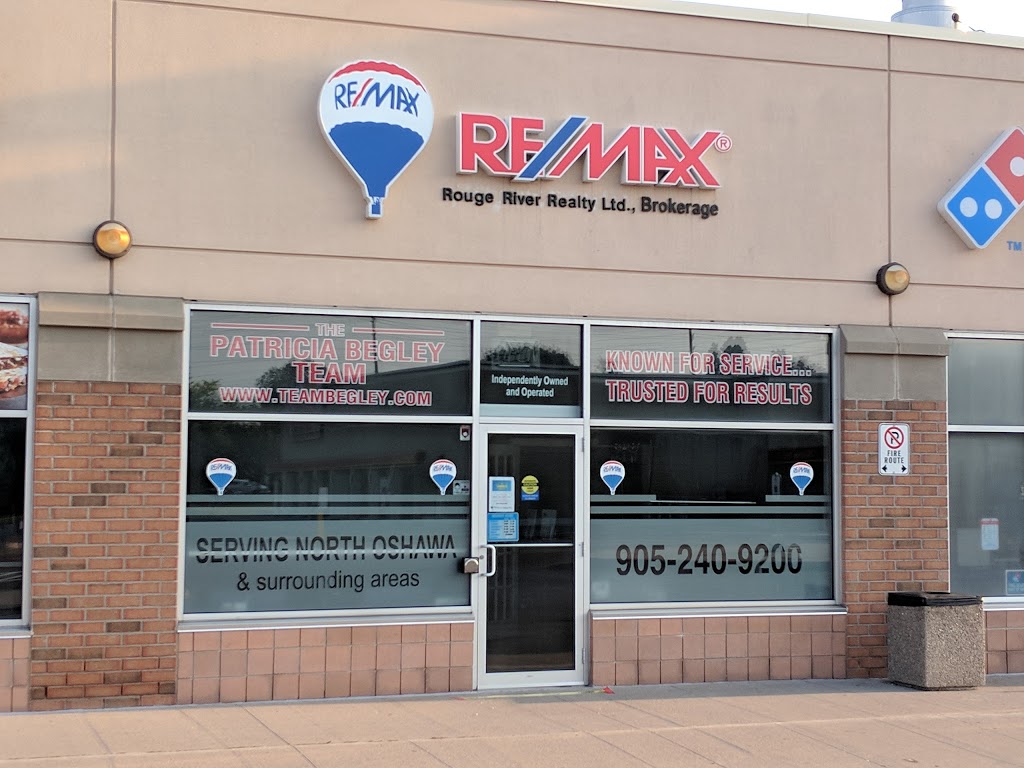 The Patricia Begley Team RE/MAX Rouge River Realty Ltd., Brokera | 1383 Wilson Rd N, Oshawa, ON L1K 2Z5, Canada | Phone: (905) 240-9200