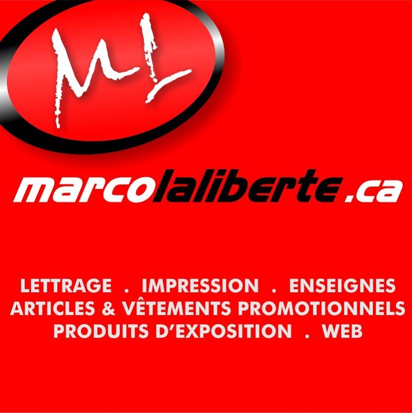 Marco Laliberté, lettrage et Impression | 177 Route du Président-Kennedy, Scott, QC G0S 3G0, Canada | Phone: (418) 386-7996