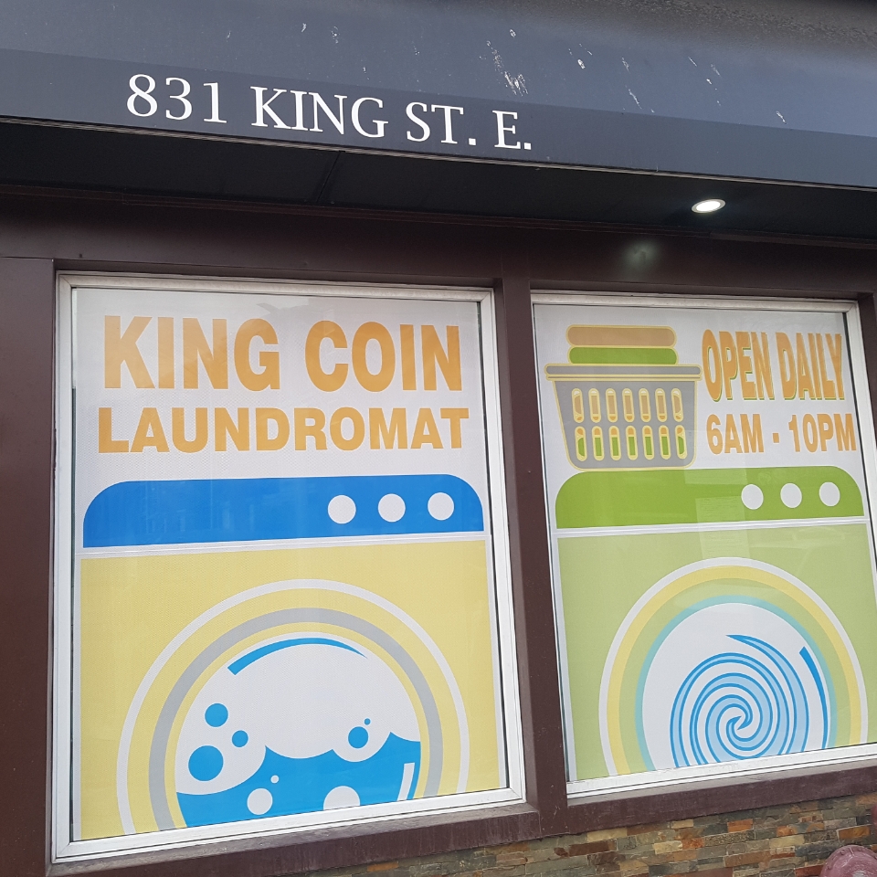 King Coin Laundromat | 831 King St E, Hamilton, ON L8M 1B1, Canada | Phone: (905) 741-4663