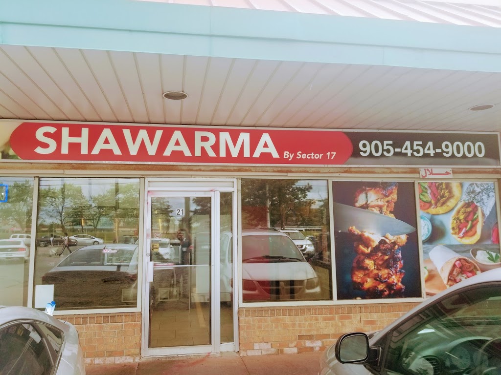 Shawarma By Sector 17 | 545 Steeles Ave W, Brampton, ON L6Y 4E7, Canada | Phone: (905) 454-9000