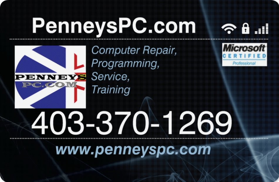 Penneys PC Hardware Software | 105 W Lakeview Point, Chestermere, AB T1X 1K2, Canada | Phone: (403) 370-1269