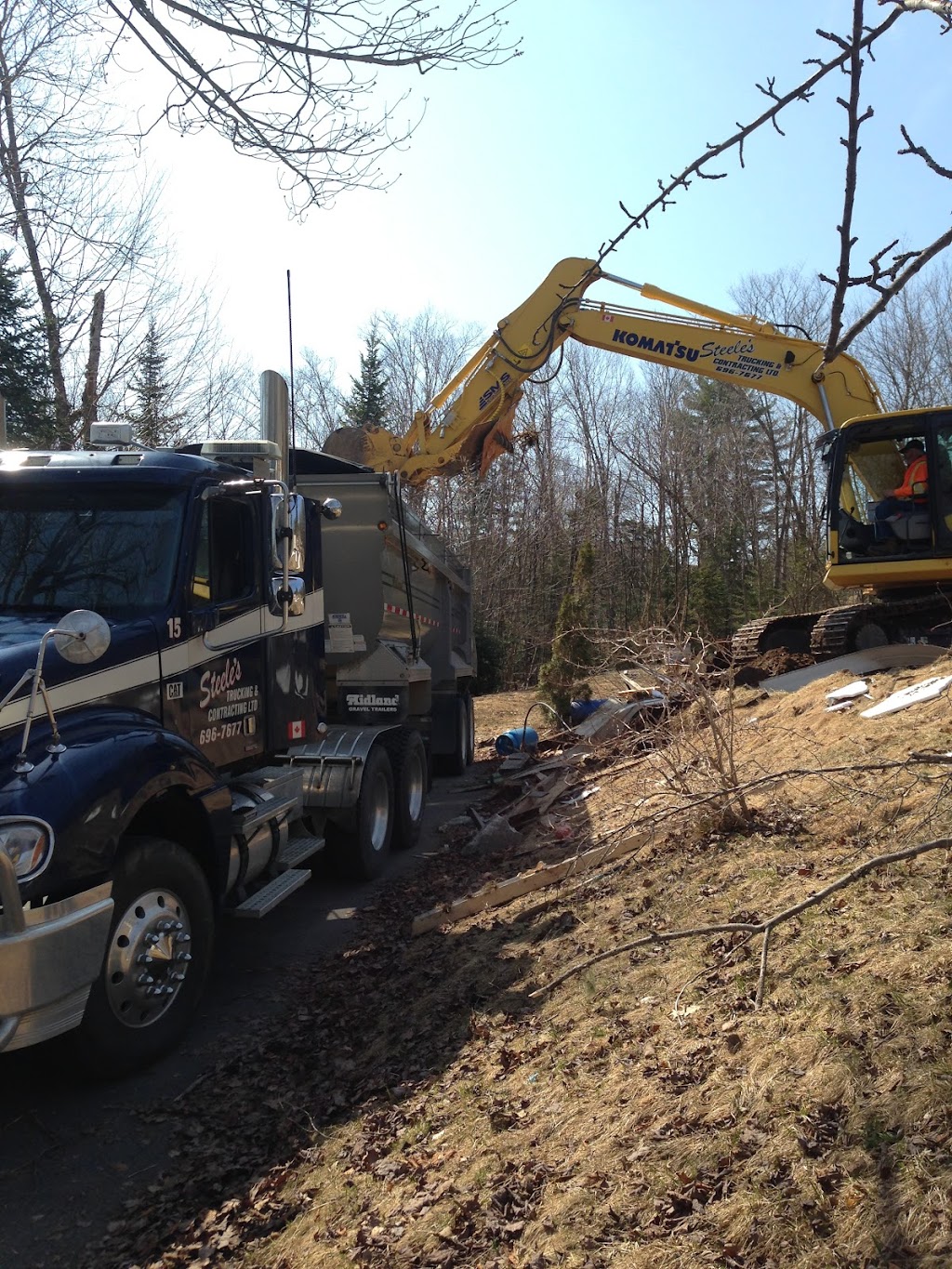 Excavation Saint John - Steeles Trucking & Contracting Ltd | 107 Green Lake Crescent, Saint John, NB E2N 1P5, Canada | Phone: (506) 696-7677