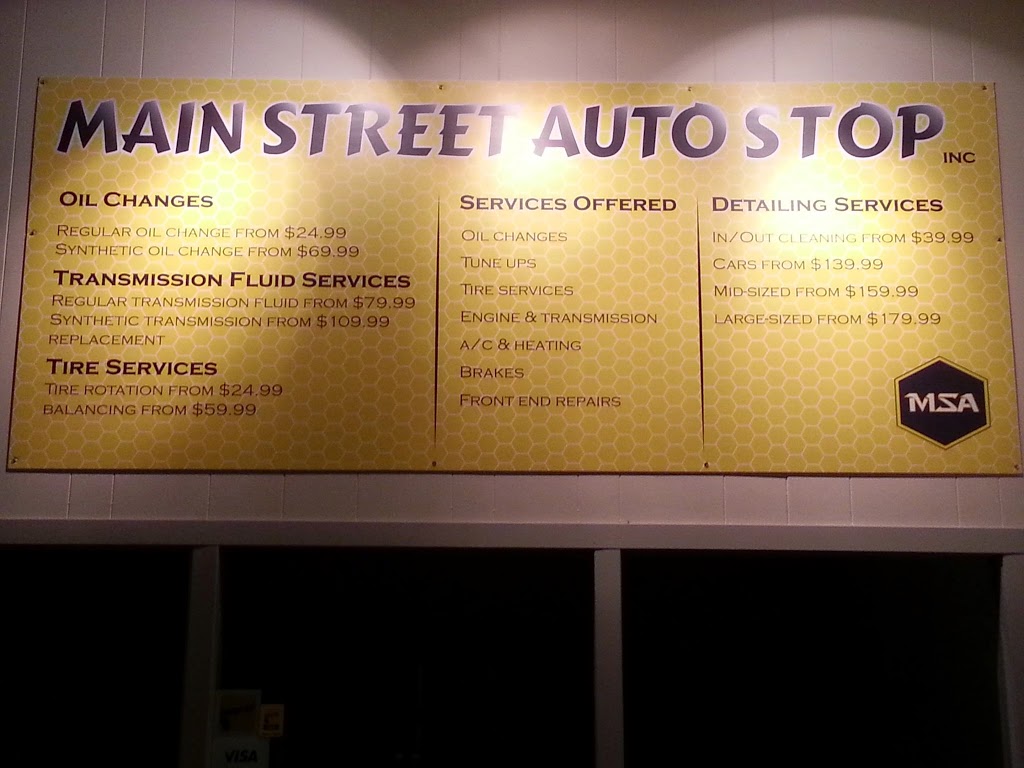 Main Street Auto Stop Inc. | 5988 Main St, Whitchurch-Stouffville, ON L4A 1C4, Canada | Phone: (905) 591-8020