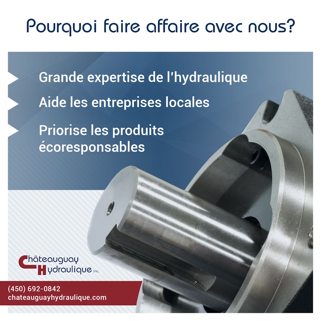 Chateauguay Hydraulique Inc | 258 Bd Industriel, Châteauguay, QC J6J 4Z2, Canada | Phone: (450) 692-0842