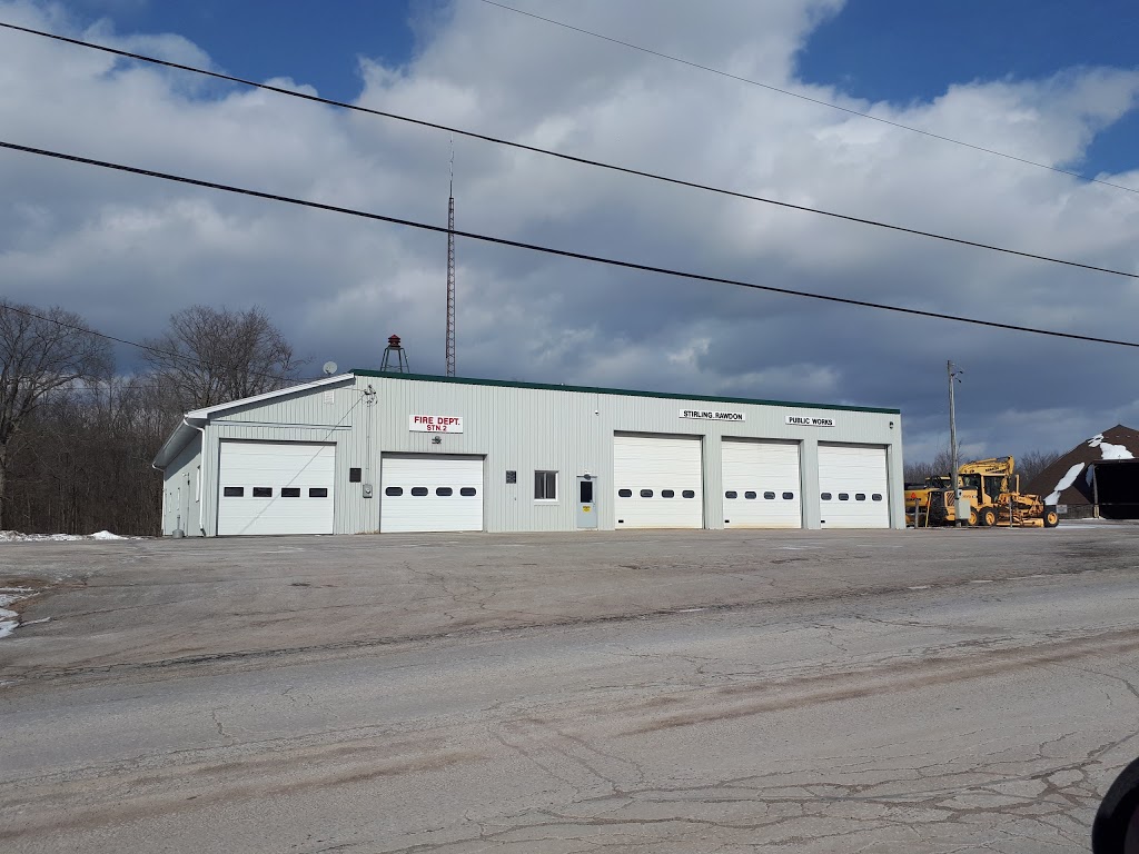 Stirling-Rawdon Fire Department Station 2 | 2508 Spring Brook Rd, Marmora, ON K0K 2M0, Canada | Phone: (613) 395-0214