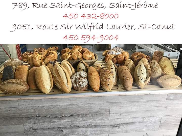 Boulangerie GaRou | 9051 Route Sir Wilfrid Laurier, Mirabel, QC J7N 1L6, Canada | Phone: (450) 594-9004