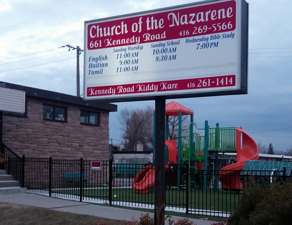 Church of the Nazarene | 661 Kennedy Rd, Scarborough, ON M1K 2B8, Canada | Phone: (416) 269-5566