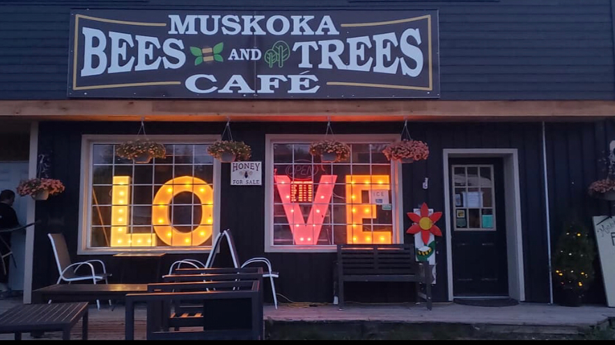 Muskoka Bees And Trees Cafe | Victoria St W, Rosseau, ON P0C 1J0, Canada | Phone: (249) 222-0537