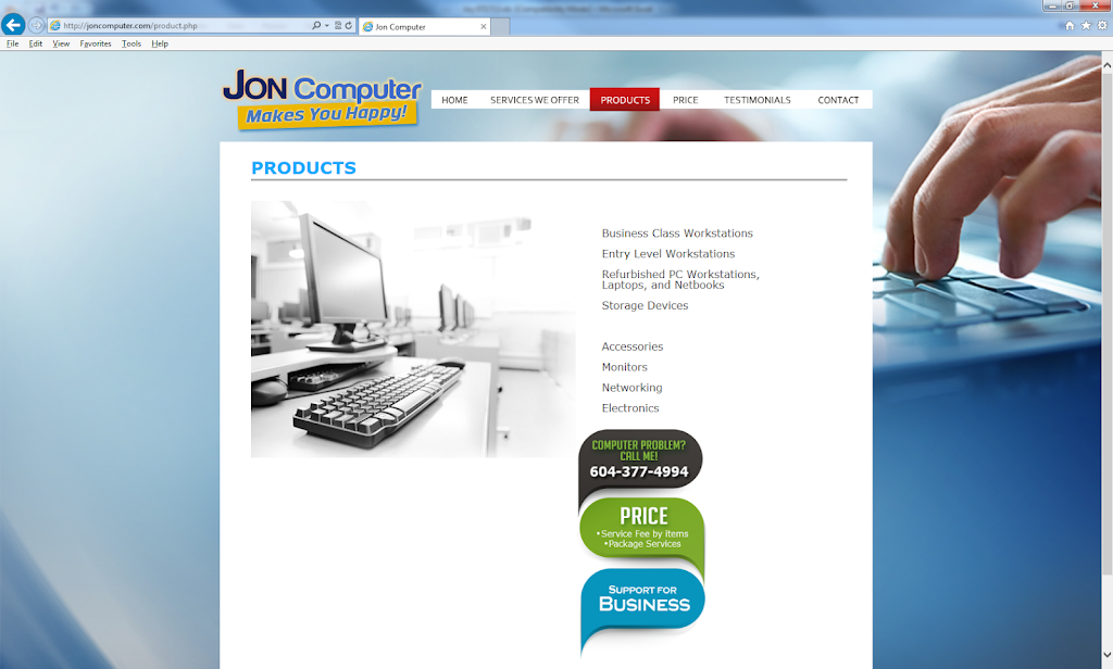 Jon Computer Service | 20765 90 Ave, Langley City, BC V1M 2N4, Canada | Phone: (778) 822-4994