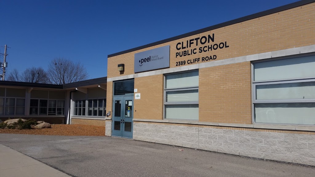 Clifton Public School | 2389 Cliff Rd, Mississauga, ON L5A 2P1, Canada | Phone: (905) 277-2611