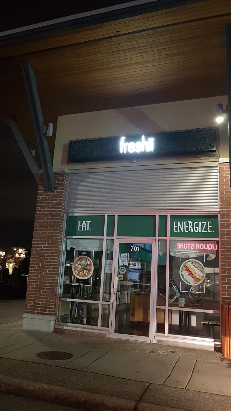 Freshii | 6476 176 St #701, Surrey, BC V3S 4G3, Canada | Phone: (778) 726-2976