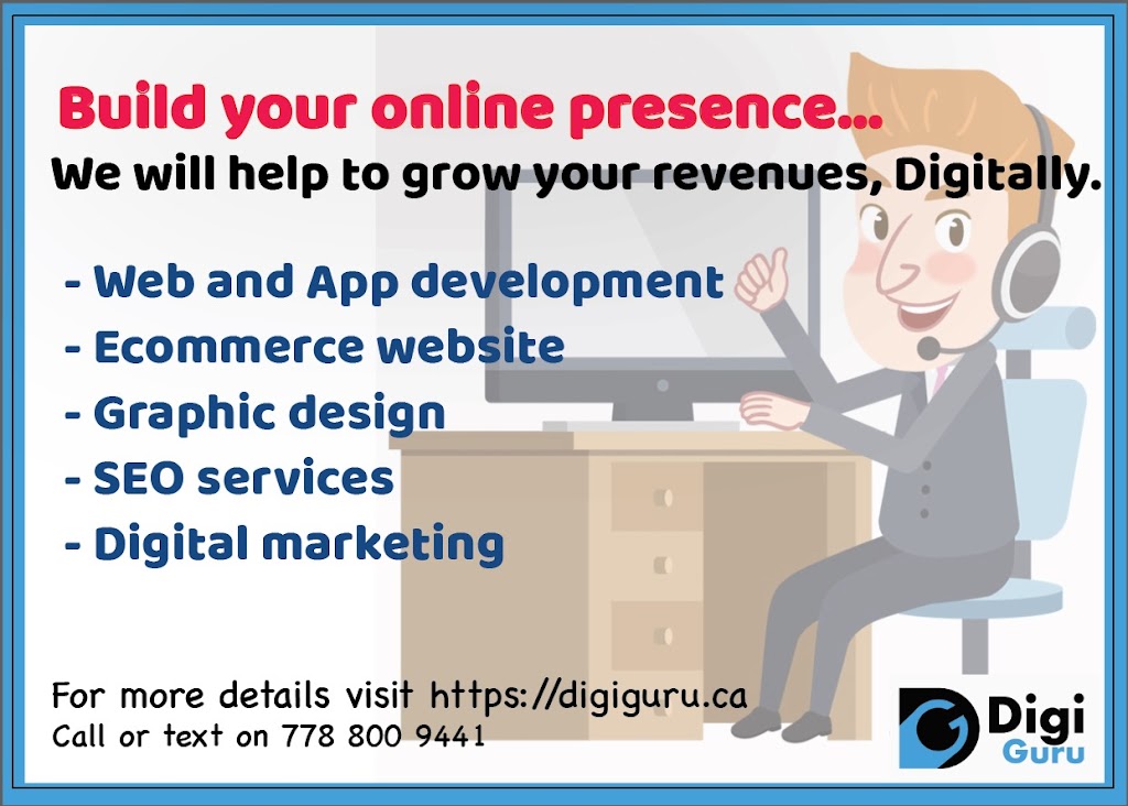 DigiGuru | 13508 84 Ave, Surrey, BC V3W 3H2, Canada | Phone: (778) 800-9441