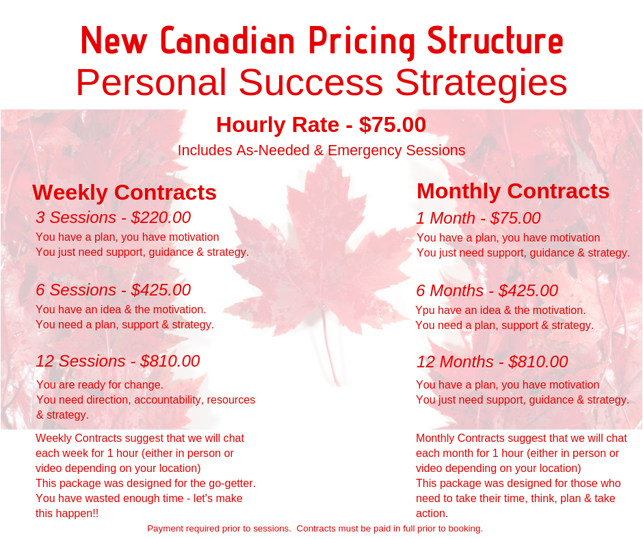 Personal Success Strategies | 4823 W Corner Dr, Ailsa Craig, ON N0M 1A0, Canada | Phone: (519) 719-0474