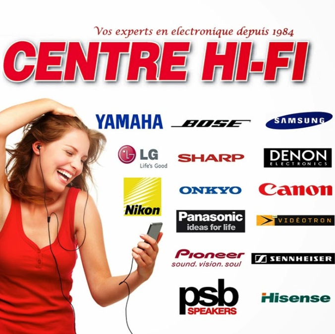 Centre Hi-Fi Electronics | 1050 Boulevard du Grand Héron, Saint-Jérôme, QC J7Y 5K8, Canada | Phone: (450) 592-7595