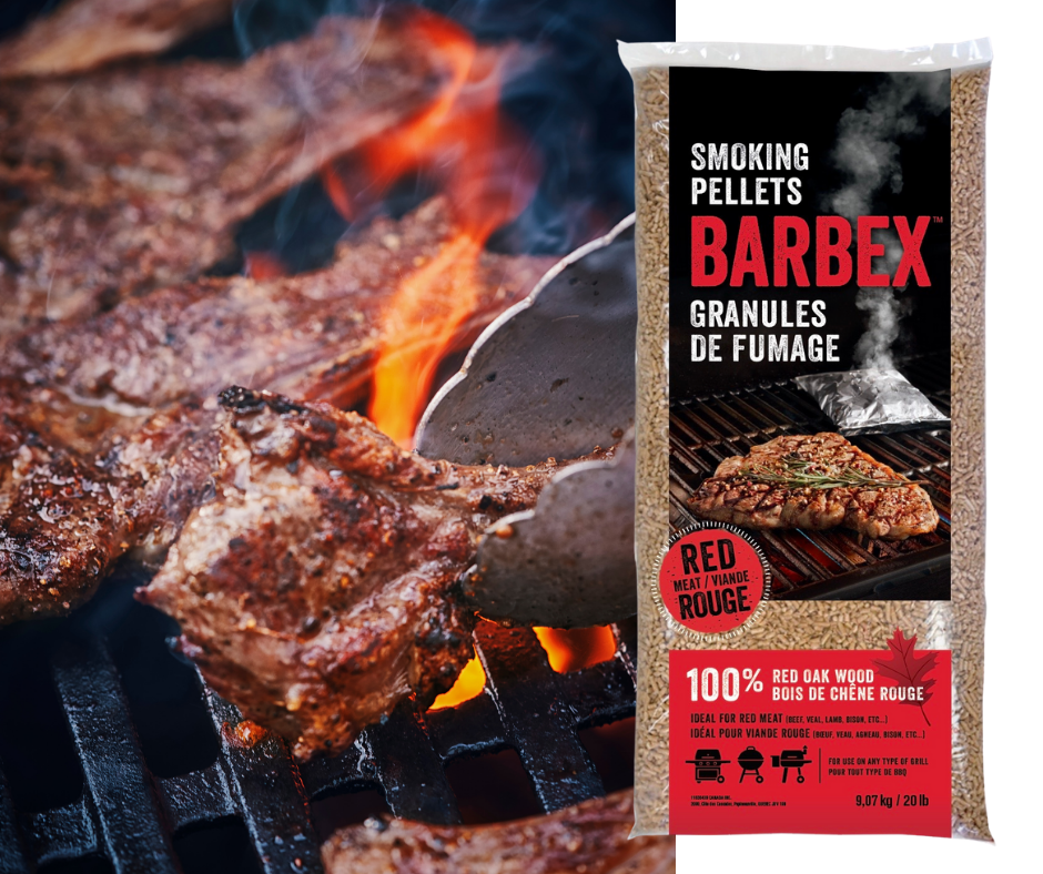 BARBEX Smoking pellets / Granules de fumage BBQ | 2099 Côte des Cascades, Papineauville, QC J0V 1R0, Canada | Phone: (819) 427-5105