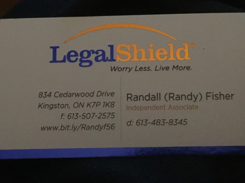 LegalShield Kingston | 834 Cedarwood Dr, Kingston, ON K7P 1K8, Canada | Phone: (613) 483-8345