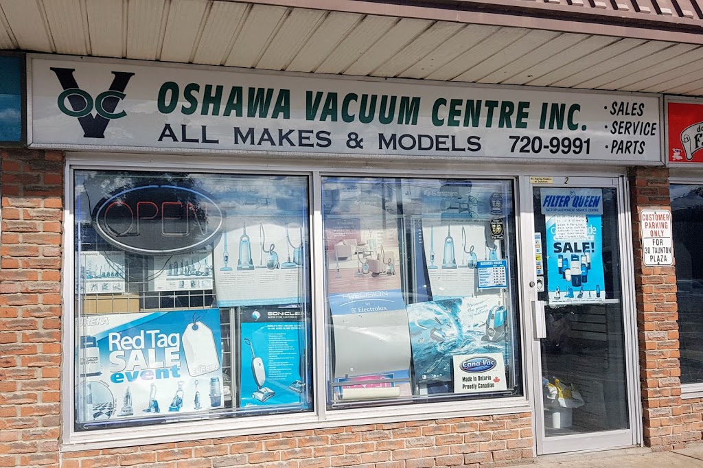 Oshawa Vacuum Ctr | 30 Taunton Rd E, Oshawa, ON L1G 3T7, Canada | Phone: (905) 720-9991
