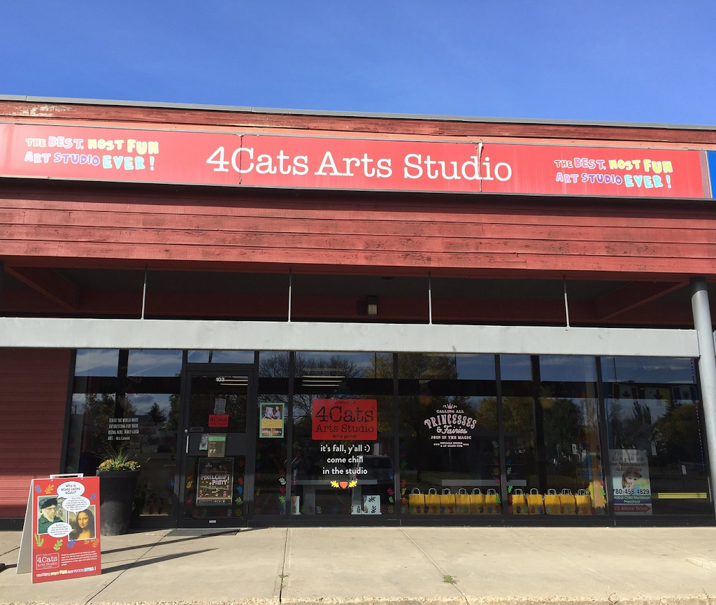 4Cats Arts Studio - St. Albert | 23 Akins Dr, St. Albert, AB T8N 3B3, Canada | Phone: (780) 458-5577