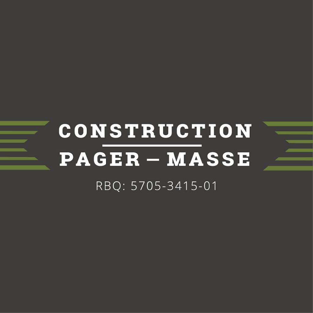 Construction pager masse inc. | 6194 Av. François-Davignon, Montréal, QC H1M 3J5, Canada | Phone: (514) 260-5552