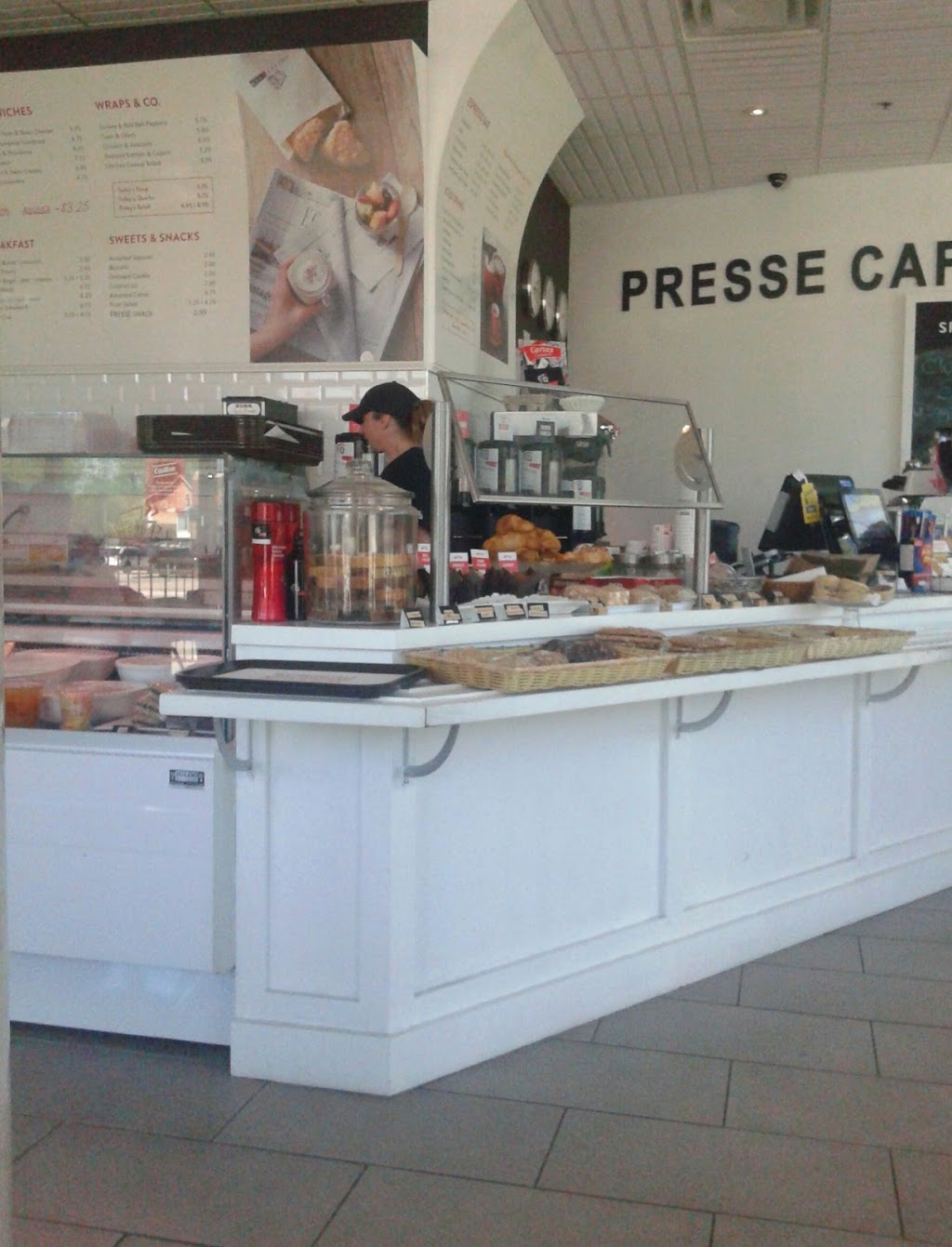 Presse Cafe | 405 Dundas St W, Whitby, ON L1N 6A1, Canada | Phone: (905) 666-2180