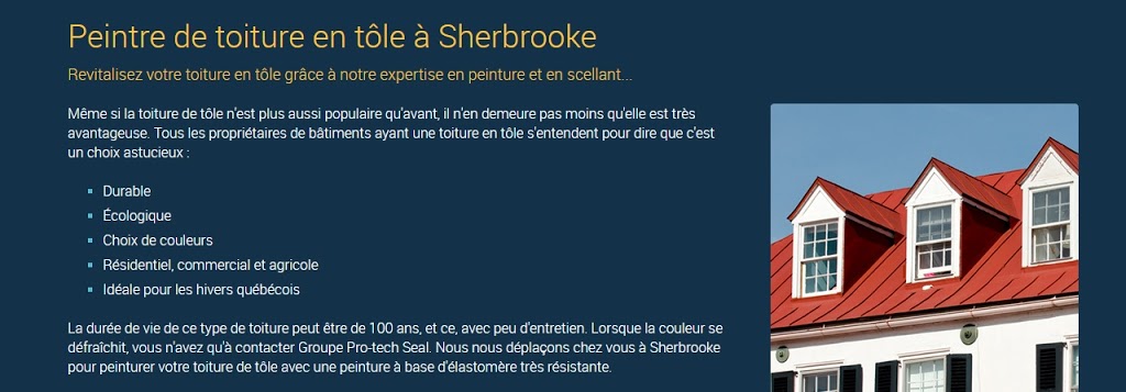 Peinture de toiture | Peintre en toiture de tôle | 40 Rue Laprise, Hatley, QC J0B 2C0, Canada | Phone: (819) 239-4318