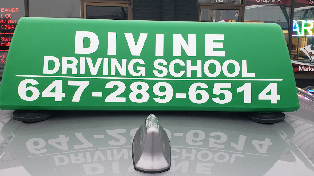 Divine Driving School Inc | 100 Brickyard Way, Brampton, ON L6V 4L9, Canada | Phone: (647) 289-6514