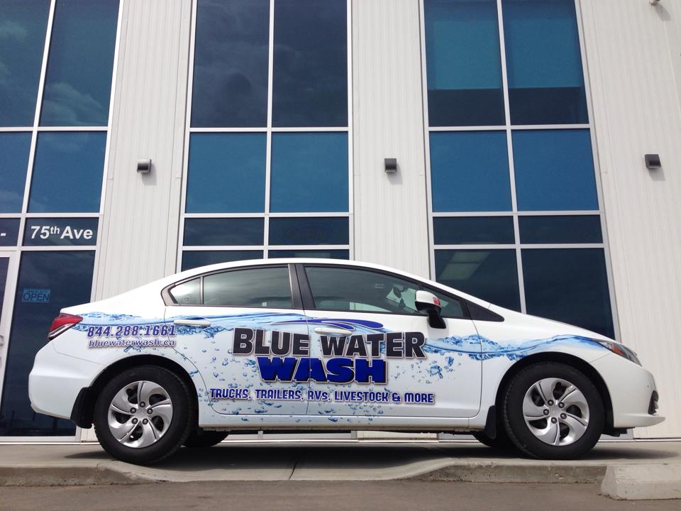 Blue Water Wash | Queens Business Park, 7968 75th Ave, Red Deer, AB T4P 0V3, Canada | Phone: (403) 967-0350