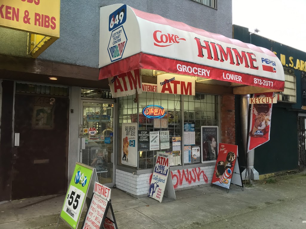 Himme Groceries Ltd | 1460 E Broadway, Vancouver, BC V5N 1V6, Canada | Phone: (604) 873-2077