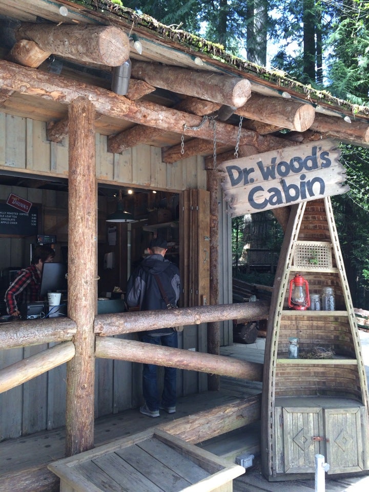 Dr. Woods Cabin | CAPILANO SUSPENSION BRIDGE PARK, 3735 Capilano Rd, North Vancouver, BC V7R 4J1, Canada | Phone: (604) 985-7474