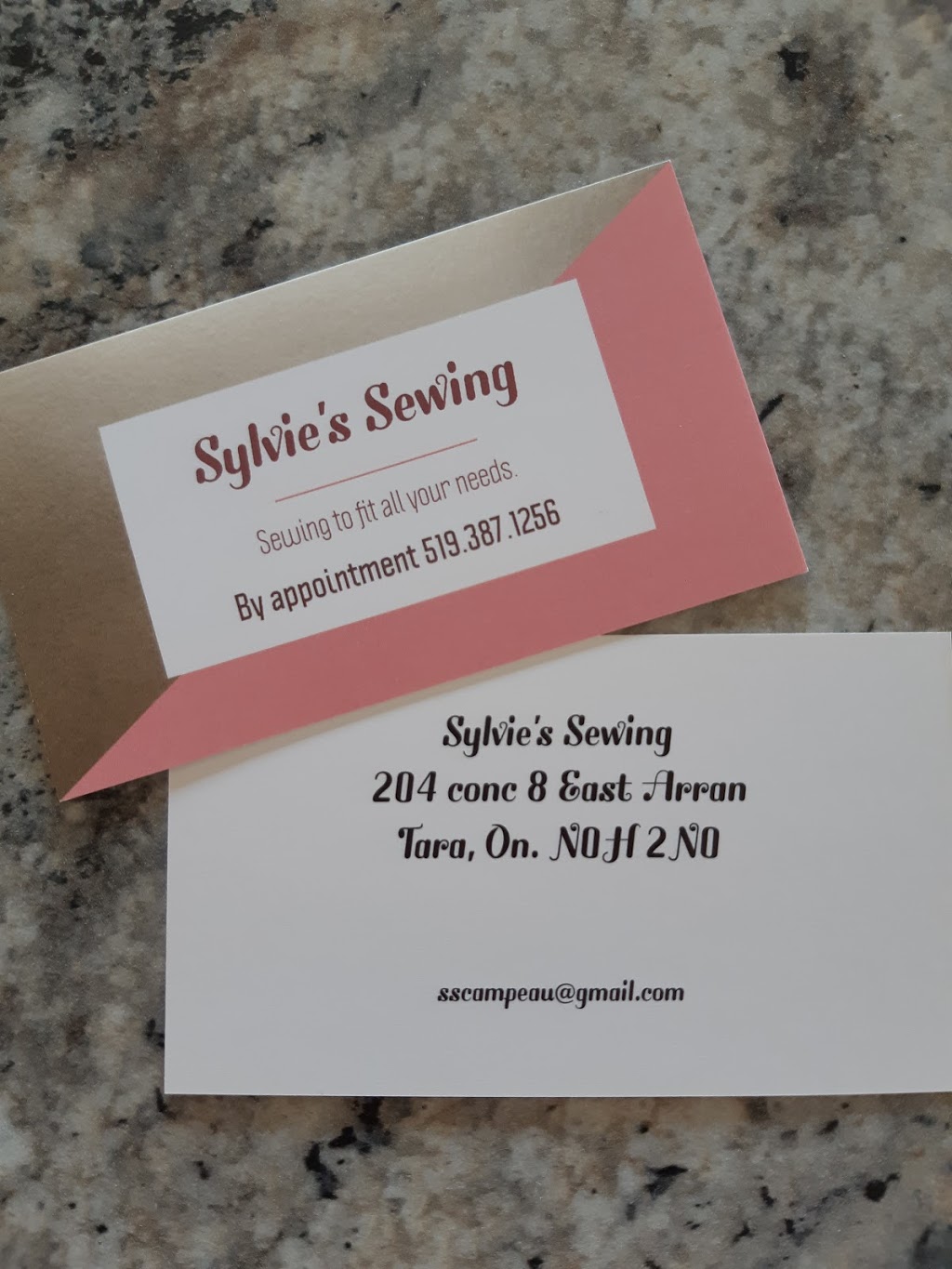 Sylvies Sewing | 204 Concession Rd 8 E, Tara, ON N0H 2N0, Canada | Phone: (519) 387-1256