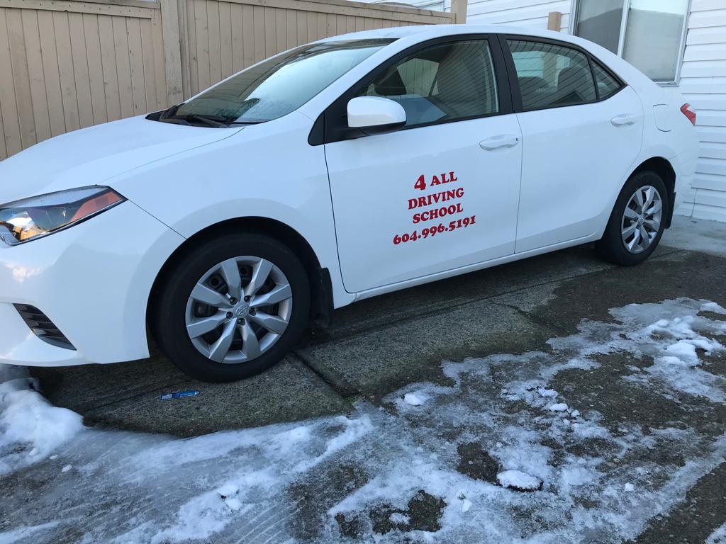 4ALL Driving School | 7582 127a St, Surrey, BC V3W 2G6, Canada | Phone: (604) 996-5191