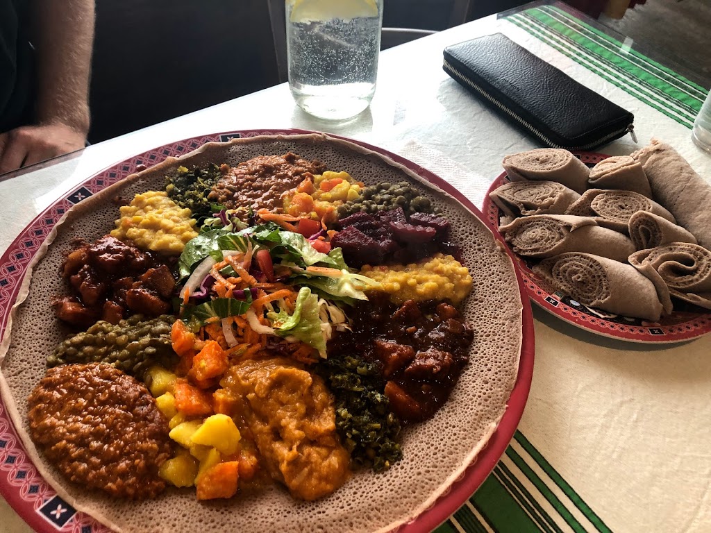 Lucy Ethiopian Restaurant | 1690 Danforth Ave, Toronto, ON M4C 1H8, Canada | Phone: (416) 406-0534