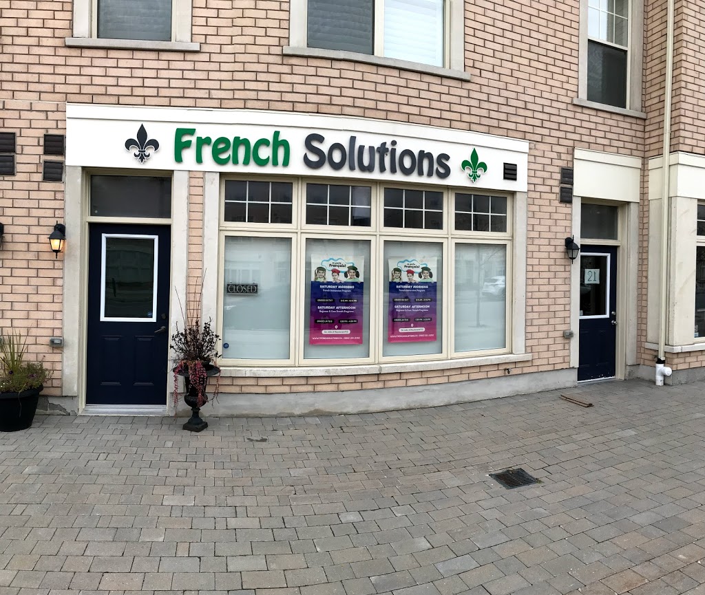 French Solutions Inc | 23 Cathedral High St #1, Markham, ON L6C 0N9, Canada | Phone: (905) 201-6282