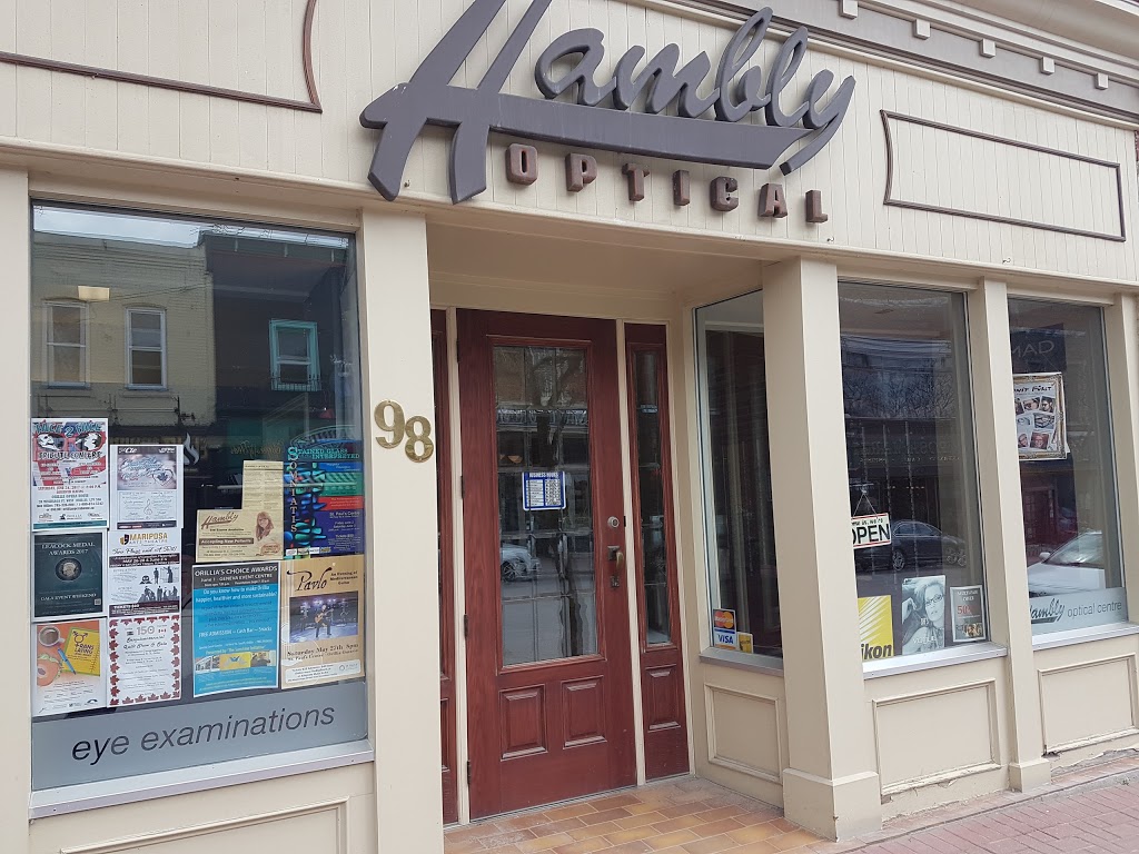 Hambly Optical Centre Ltd. | 98 Mississaga St E, Orillia, ON L3V 1V7, Canada | Phone: (705) 326-2020