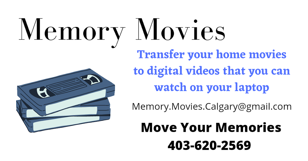 Memory Movies Calgary | 75 Stratton Hill Rise SW, Calgary, AB T3H 1W8, Canada | Phone: (403) 620-2569