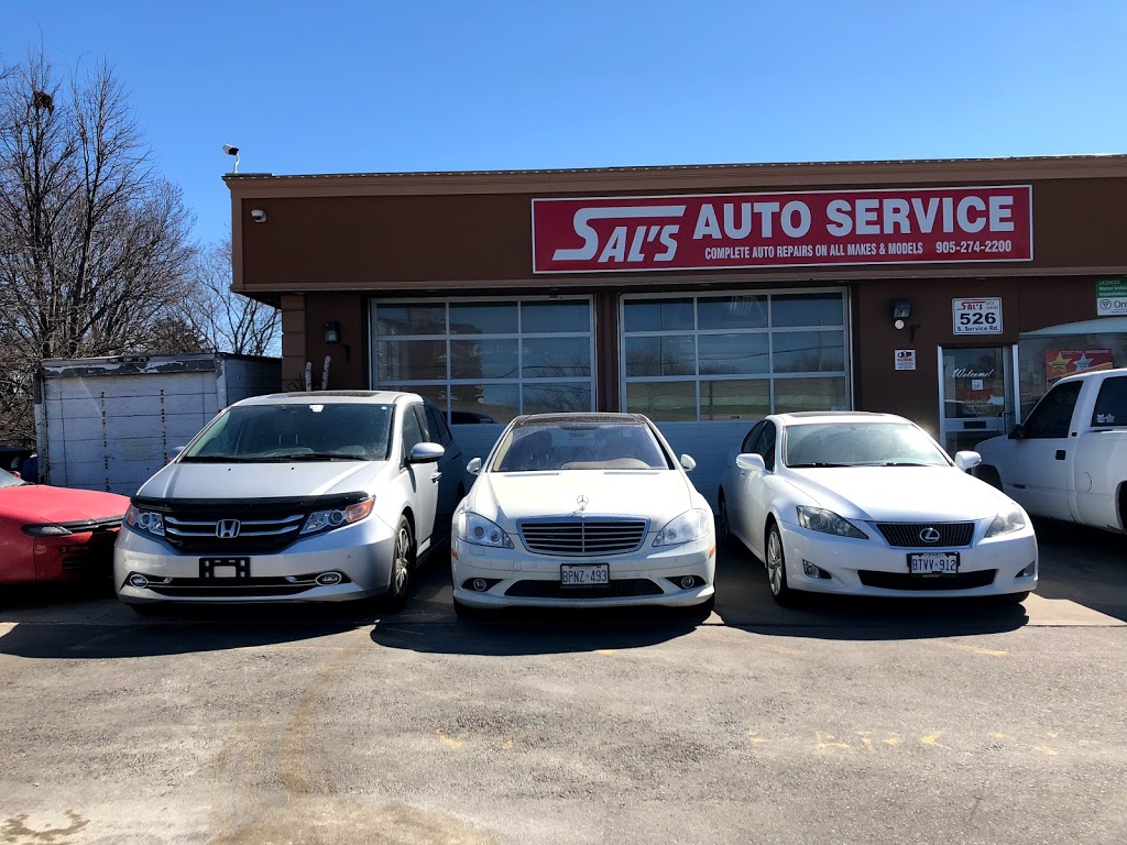 Sals Auto Service Centre | 526 South Service Rd Between Cawthra, Hurontario St, Mississauga, ON L5G 2S6, Canada | Phone: (905) 274-2205