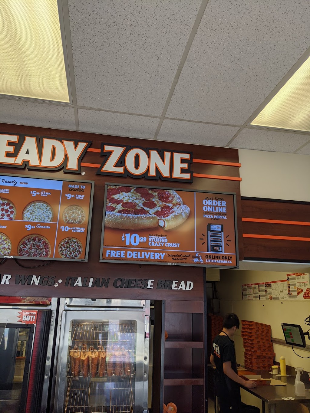 Little Caesars Pizza | 6791 50 Ave SUITE 9, Red Deer, AB T4N 4C9, Canada | Phone: (403) 346-1600