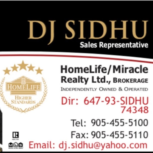 Realtor DJ Sidhu | 821 Bovaird Dr W #31, Brampton, ON L6X 0T9, Canada | Phone: (647) 937-4348
