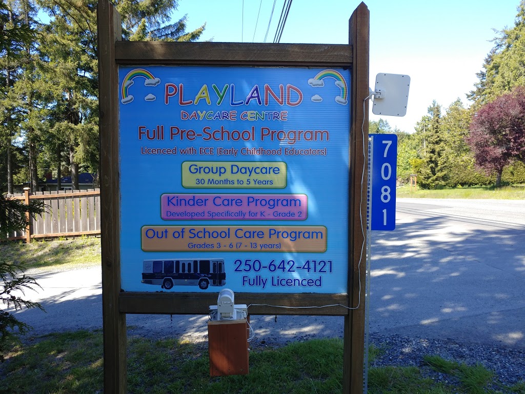 Playland Daycare | 7081 Grant Rd W, Sooke, BC V9Z 0N6, Canada | Phone: (250) 642-4121