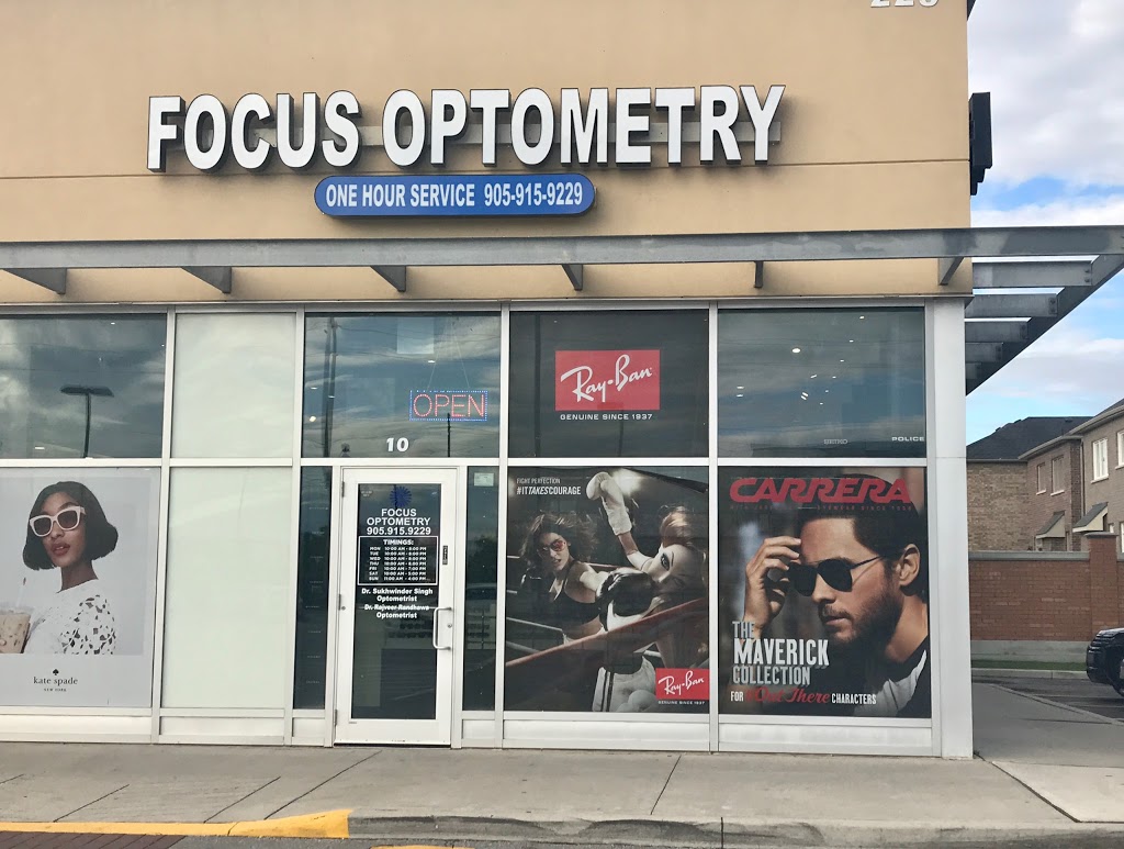 Focus Optometry | 225 Castle Oaks Crossing, Brampton, ON L6P 3X3, Canada | Phone: (905) 915-9229