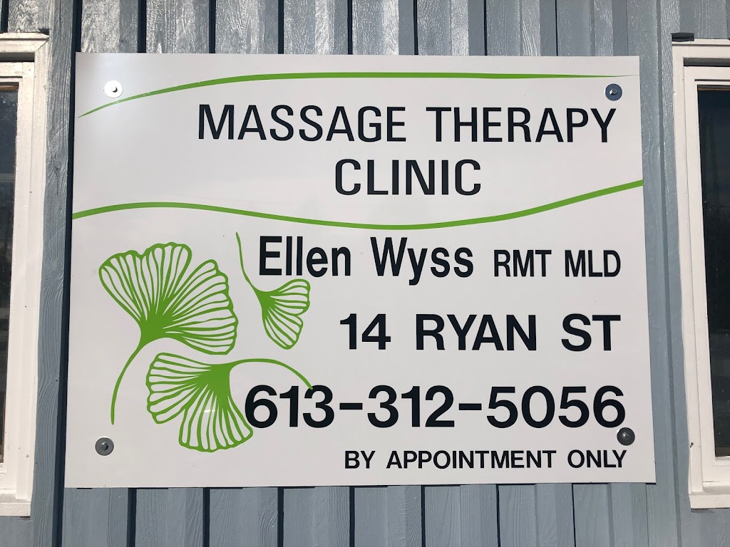 Ellen Wyss RMT | 14 Ryan St, Killaloe, ON K0J 2A0, Canada | Phone: (613) 312-5056