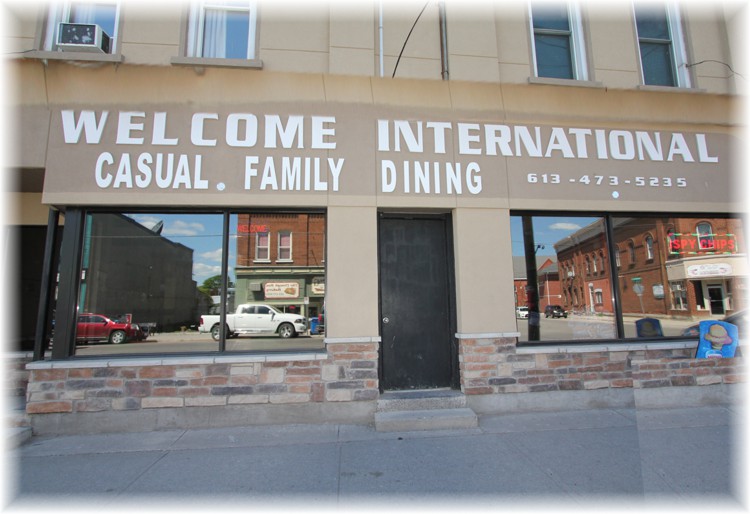 Welcome International Restaurant | 18 Durham St S, Madoc, ON K0K 2K0, Canada | Phone: (613) 473-5003