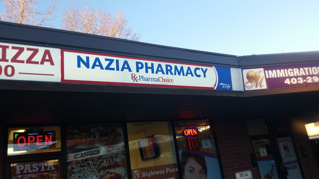 Nazia Pharmacy | 6815 Temple Dr NE, Calgary, AB T1Y 4X8, Canada | Phone: (587) 354-7700