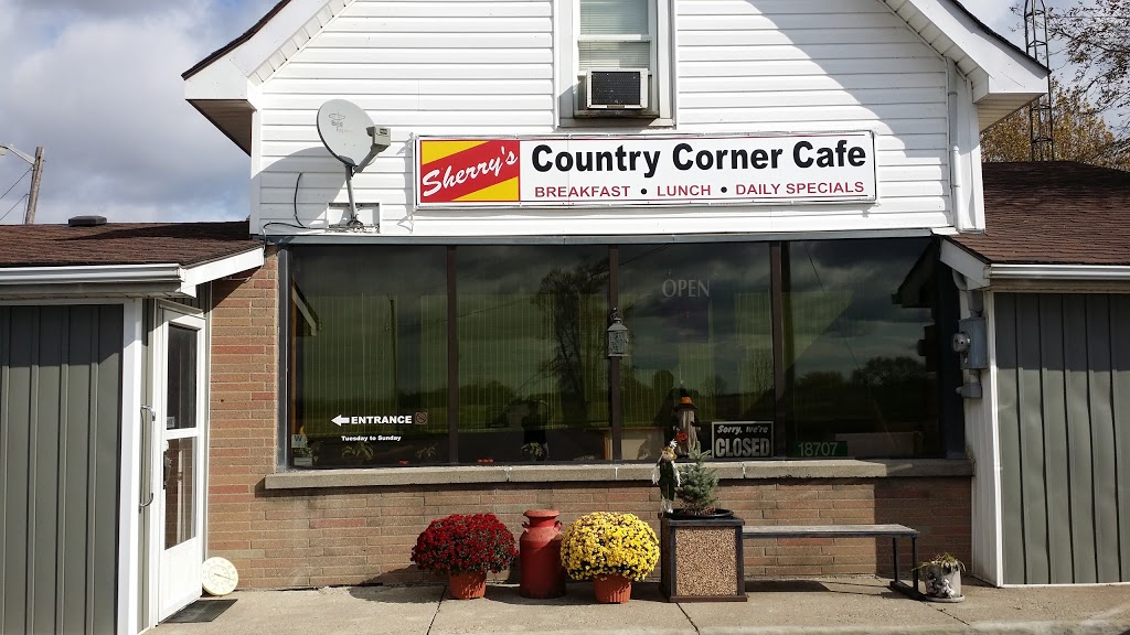 Sherrys Country Corner Cafe | 18707 Kent Bridge Rd, Morpeth, ON N0P 1X0, Canada | Phone: (519) 674-1591