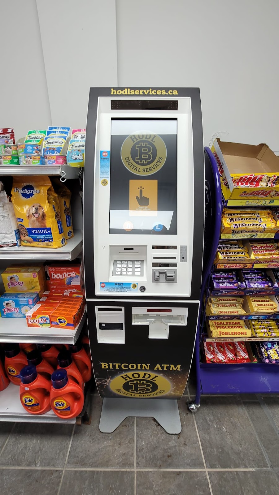 HODL Bitcoin ATM - BAE Convenience Market | 6601 Main St, Whitchurch-Stouffville, ON L4A 6A9, Canada | Phone: (416) 840-5444